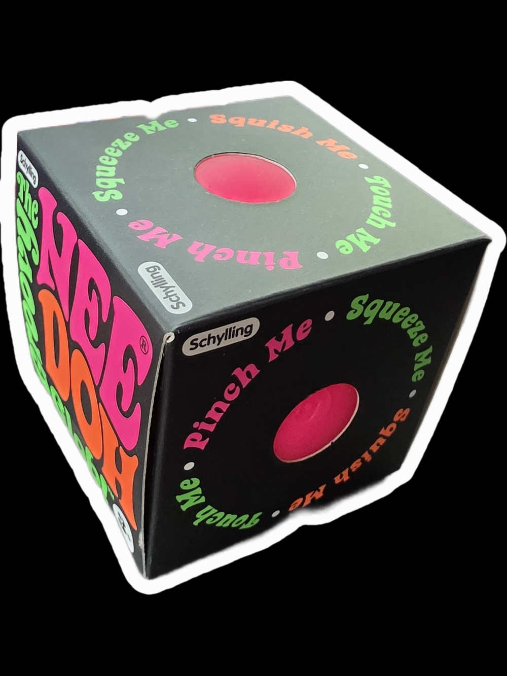 NeeDoh Groovy Glob Pink Sensory Stress Ball Squishy Fidget Toy Viral Nee Doh
